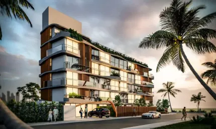 Apartamento GARDEN 1 quarto à venda em Cabo Branco - João Pessoa - Paraíba - Entrega: Dezembro 28.  Ed. Soleil