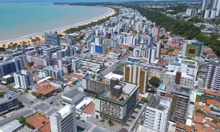 Apartamento 2 quartos à venda em Cabo Branco em João Pessoa Entrega Jul/29 INVESTIMENTO com ALTA VALORIZAÇÃO no Get Like Residencial