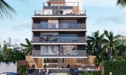 Apartamento à venda na beira Mar de CABO BRANCO em JOÃO PESSOA - Paraíba - Ed. LauraMar - Entrega em fevereiro de 2027