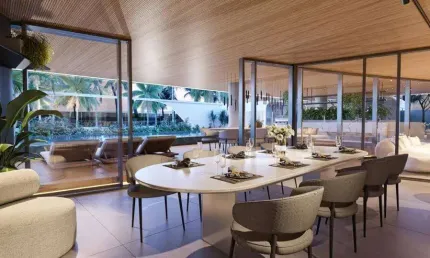 Apartamento Studio frente mar à venda no Cabo Branco - João Pessoa - Paraíba - Ed. EPIC JANE MIRANDA - entrega em agosto de 2026.