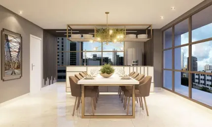 Alto padrão, novo e pronto pra morar! apartamento 3 suítes à venda no tambaú em joão pessoa - paraíba - ed. infinity tambaú.