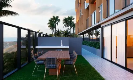 Apartamento Garden 3 suítes à venda em Praia Formosa - Cabedelo - Paraíba - À BEIRA MAR Pronto pra morar no Ed. Corais de Areia Dourada