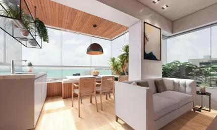 Apartamentos 1 e 2 quartos à venda em em tambaú - joão pessoa - paraíba - ed. atlantis live. pronto pra morar.