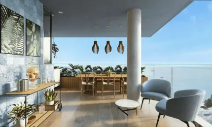 Frente mar, pronto neste ano! apartamento 2 quartos, 1 suíte, alto padrão à venda em camboinha - cabedelo - paraíba.