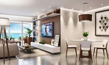 Apartamento 2 quartos 1 suíte à venda Cabedelo - Paraíba - Frente Mar Alto Padrão NOVO E PRONTO PRA MORAR.  Ed. Chaves do Paraíso