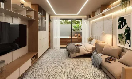 Arian Residencial - Investimento Frente Mar em Intermares de Cabedelo - PB com Alta Rentabilidade com GARDENS, Studios, 1 e 2 quartos
