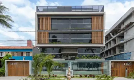 Apartamentos garden com 3 suítes frente mar, novo e pronto para mora em cabo branco, joão pessoa - paraíba - ed. oré residencial.
