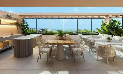 Seu well living de luxo com apenas 10% de sinal. apartamento 3 quartos 2 suítes à venda em cabedelo paraíba. ed. vivere praia concept. entrega: dez/27