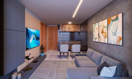 Le Blanc FLATS entrega em 2025 - Apartamentos com 1 quarto ou 2 quartos (suíte) e vaga a partir de R$ 589.000 em Cabo Branco - João Pessoa - PB