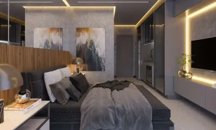 Apartamento flat frente mar, novo e pronto pra morar, investir e lucar, à venda em cabo branco, joão pessoa - paraíba - ed. jardins al mare