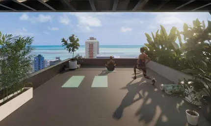 Park Arbory - em construção no Jardim Oceania em João Pessoa - Cobertura Horizontal:  158,1 m² 3 Suítes 2 Vagas - a partir de R$ 2.078.375