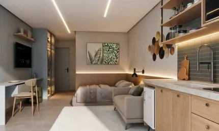 Studios e gardens à venda em Praia Formosa - Cabedelo - Paraíba -Ed. ALMAR Entrega Outubro/28 INVESTIMENTO - LANÇAMENTO