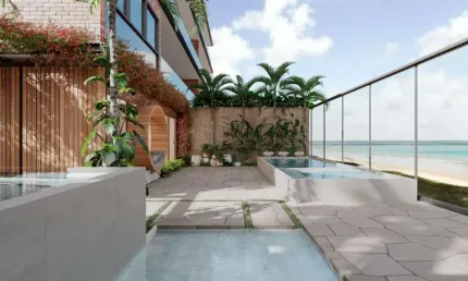 Luxo e exclusividade frente mar, pronto pra morar! apartamento 4 quartos, 3 suítes à venda em cabedelo - paraíba.