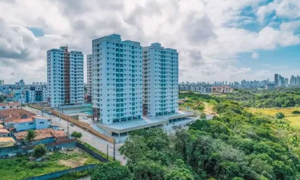 Novo e pronto pra morar. apartamento 3 quartos 1 suíte à venda no bairro dos bancários em joão pessoa - paraíba