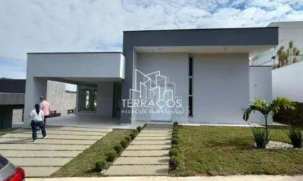 VIDA REAL COUNTRY CLUB, MODERNA CASA TÉRREA RECÉM CONSTRUÍDA À VENDA COM PISCINA PRIVATIVA, ITUPEVA SP