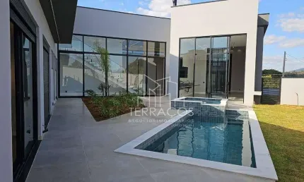 CASA  A VENDA NOVÍSSIMA - 4 SUÍTES - COND. TERRAS DA ALVORADA - JUNDIAÍ/SP