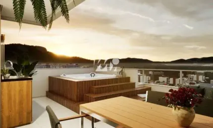 Apartamento com Piscina e 2 Quartos e Suítes na Pedra Branca