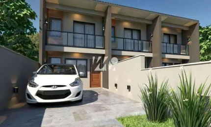 Casa em condomínio fechado com 2 quartos à venda na Rua Das Safiras, 1, Sertão do Maruim, São José