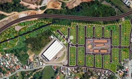 Terreno à venda na Avenida São Cristóvão, 1, Aririu, Palhoça