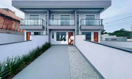 Casa em condomínio fechado com 2 quartos à venda na Avenida Nielsen Ubiratã Delfino José, 1, Bela Vista, Palhoça