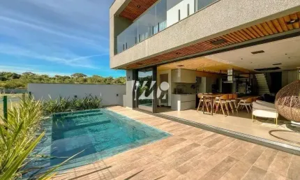Casa Alto Padrão Reserva da Pedra Porteira Fechada  3 dormt. 1 Suíte