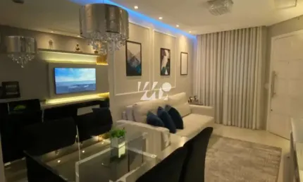 sobrado com três quartos mobiliado- Forquilhas São José