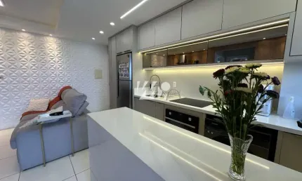 Apartamento com 2 quartos mobiliado em pedra branca