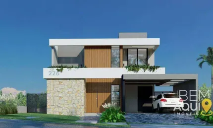 Casa com 4 dormitórios à venda, 226 m² por R$ 1.950.000,00 - Condomínio Residencial Una - Itu/SP