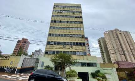Sala comercial Ed Mercúrio - Centro de Londrina - 45m² - 2 banheiros - Copa - 1 vaga