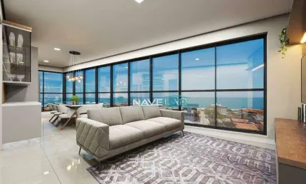 Apartamento com vista para o mar na Praia do Trapiche em Penha