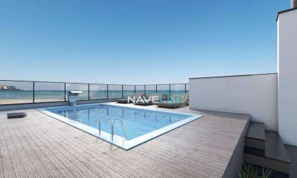 Apartamento com 3 dormitórios à venda, 122 m² por R$ 1.180.000,00 - Centro - Navegantes/SC