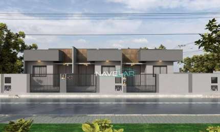 Casa com 3 dormitórios à venda, 70 m² por R$ 495.000,00 - Gravatá - Navegantes/SC