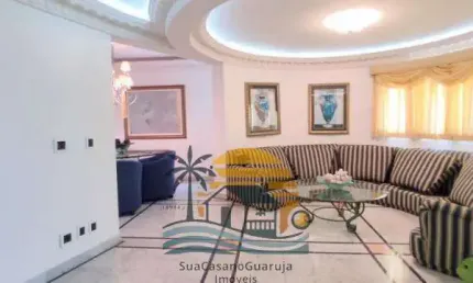 Apartamento com 4 dormitórios à venda, 224 m² por R$ 1.800.000,00 - Praia da Enseada - Tortugas - Guarujá/SP