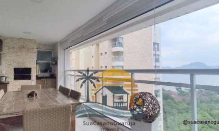 Apartamento VERDEMAR com 3 dormitórios à venda, 158 m² por R$ 1.500.000 - Praia da Enseada – Tortugas - Guarujá/SP