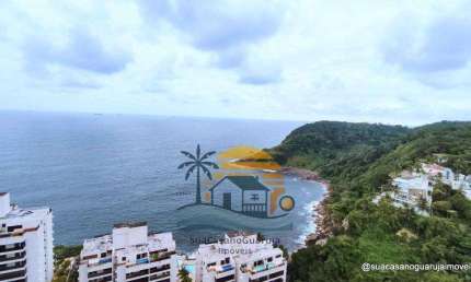 Apartamento de Cobertura  Tortugas com 5 dormitórios à venda, 400 m² por R$ 3.300.000 - Praia da Enseada – Tortugas - Guarujá/SP