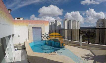 cobertura venda 4 dormitorios 4 banheiros 4vagas 260m2 costao das tartarugas guaruja bairro parque enseada cod cof6693v