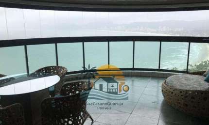 apartamento frente mar condominio tortugas guaruja 4 suites enseada 224 m2 2 vagas parque enseada cod APF3954V
