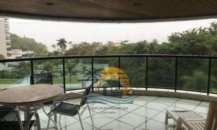 apartamento guaruja frente mar venda condominio tortugas 4 suites 224 m2 2 vagas parque enseada cod AP326051V