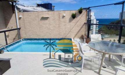 apartamento cobertura 4 dormitorios 2 suites 200 m2 3 banheiros 2 vagas jardim tejereba guaruja sp cod AP1920