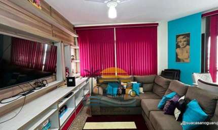 Apartamento com 3 dormitórios à venda, 100 m² por R$ 600.000 - Loteamento João Batista Julião - Guarujá/SP COD. AP12798V