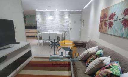 Apartamento em prédio frente ao mar 3 dormitórios 1 suíte 2 vagas nas Astúrias
