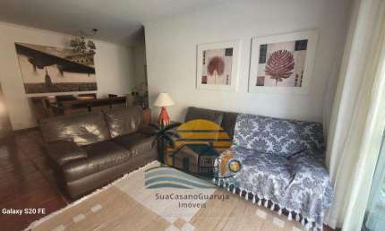 Apartamento com 4 quartos para alugar na Rua Dona Vitória, Enseada, Guarujá