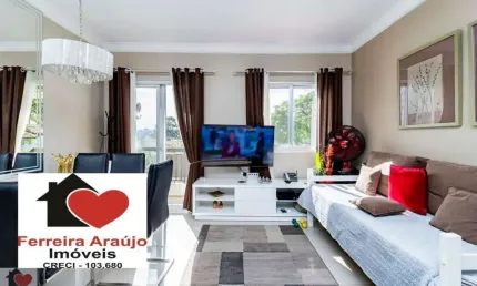APARTAMENTO COM DUAS VAGAS DE GARAGEM NO MELHOR DA VILA SANTA CATARINA!