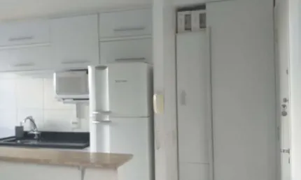 Apartamento com varanda no Condomínio Inter Clube Interlagos.