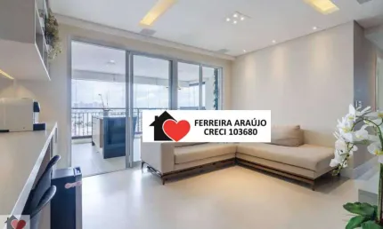PRÉDIO NOVO, APARTAMENTO COM VARANDA GOURMET, NO MELHOR DO JARDIM PRUDÊNCIA !