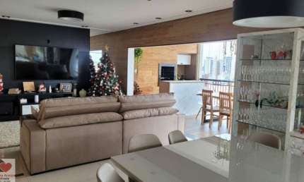 Cobertura 256m² 4 dormitórios 2 suítes 4 vagas Vila Mascote