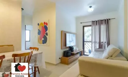 APARTAMENTO COM FINO ACABAMENTO, REPLETO DE ARMÁRIOS, NO MELHOR DA VILA MASCOTE!