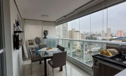 Apartamento com varanda gourmet no melhor do jardim prudência !