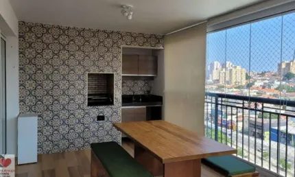 Apartamento 147m² 3 dorms 1 suíte varanda gourmet summer vila mascote