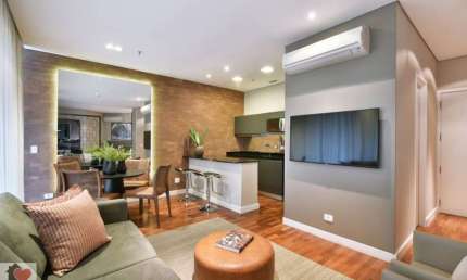 VIla Olímpia - Apartamento 65m² 1 dormitório, 2 vagas para Locação.